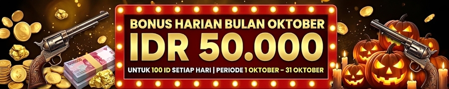 BONUS HARIAN 50.000